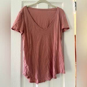 Lululemon Love Pink V-Neck